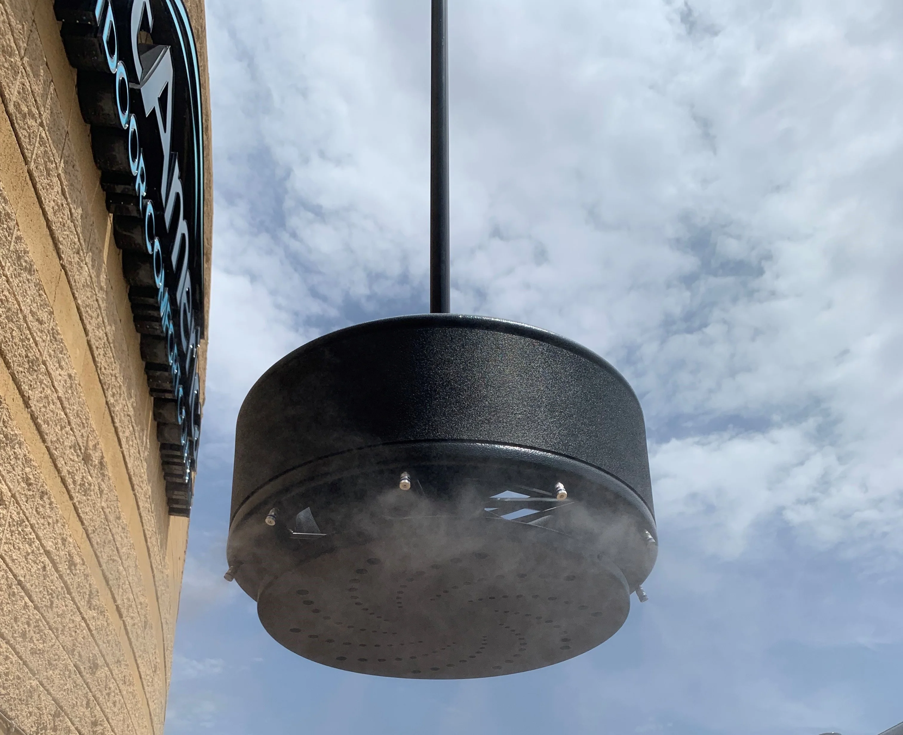 Backyard Breeze Upward Angle